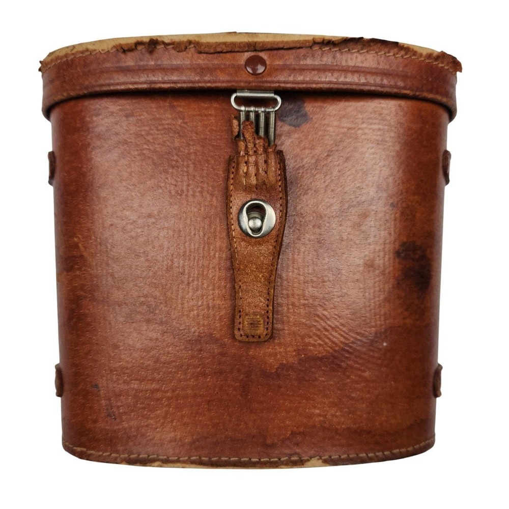 Vintage L‎ M Dickson 7x50 Binoculars Ultra Light Magnesium Body W/ Leather Case